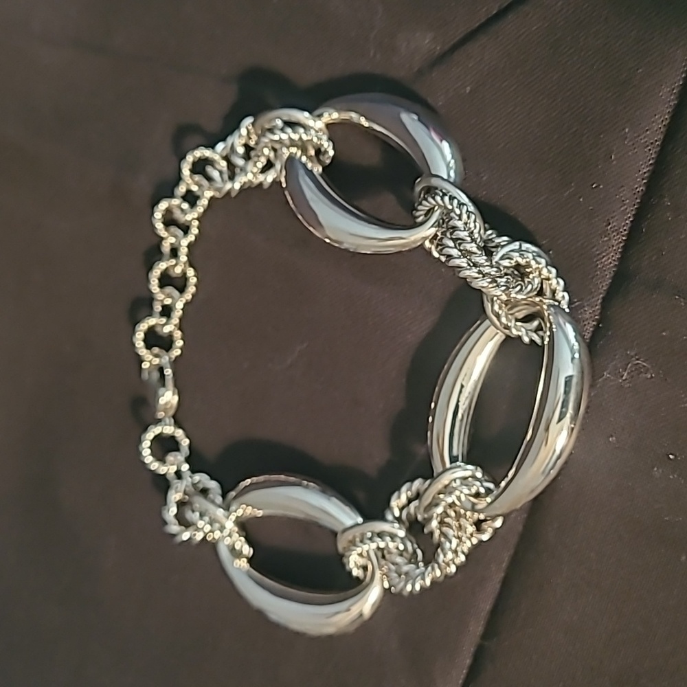 Silver-tone bracelet